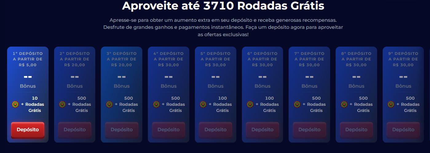 7Bet welcome bonus: deposit offers with up to 3710 free spins